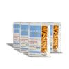 DeLallo Penne Ziti Pasta, Made in Italy, Bronze Cut, Made with Only 100% Durum Wheat Semolina Flour, Kosher, All Natural, Non-GMO, Vegan, 1 Pound Bag, (4 Pack) view 1