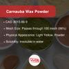 Carnauba Wax Food Grade Powder T1 Yellow - Bulk 25 kg (55 lb) - Filtered Refined Prime High Grade Food Safe Vegan Ingredient for Glazing and Slip Thickener Emulsifying Agent view 4
