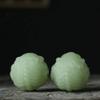 1.57" Blacklight Baoding Balls, Glow in The Dark Carving Lion Head Meditation Balls, Chinese Balls for Hand Therapy, Stress Relief and Fingers and Wrist Exercise, Lucky Craft Gift Home Decor M55 view 4