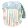 Beavorty Foot Bath Basin Insulated Foot Soaker for Home Use Portable Design -Tear for Housewarming Striped view 1