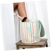 Beavorty Foot Bath Basin Insulated Foot Soaker for Home Use Portable Design -Tear for Housewarming Striped view 3