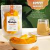 Growthy Soft Dried Mango Slices 200Grams, Low Sugar, Soft & Juicy Texture, No Preservatives or Artificial, Healthy Soft Chewy Mango For Kids And Adults, Healthy Vegan Snack, Exotic Tropical Taste view 3