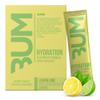 RAW Electrolytes Powder Hydration Drink Mix Packets, Bum Hydrate (Lemon Lime, 20 Servings) - Electrolyte Hydration Packets Supports Muscle Function & Endurance - Keto Free Electrolytes Powder Packets view 1