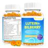 20mg Lutein & Zeaxanthin Gummies with Bilberry, Astaxanthin, Omega 3, Vitamin C, E - Sugar Free Eye Health Supplement for Adults & Kids - Dry Eye Relief, Vision Clarity, Macular Support view 1