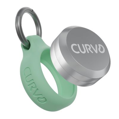 CURVD Premium Carrying Case Durable Travel Keychain Container, Medicine Pill Organizer & Travel Pill Box, Small Waterproof Holder for Pills, Earplugs, Jewelry, Compatible with Loop, Vibes & Eargasm