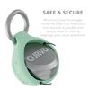 CURVD Premium Carrying Case  Durable Travel Keychain Container, Medicine Pill Organizer & Travel Pill Box, Small Waterproof Holder for Pills, Earplugs, Jewelry, Compatible with Loop, Vibes & Eargasm view 4