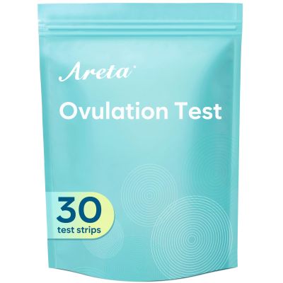 Areta Ovulation Test Strips Kit: 30 Tests | Accurate & Reliable for Women | Fast & Convenient Fertility Tracking | High Accuracy Ovulation Test Kit
