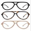 AMOMOMA 3 Pack Retro Oversized Aviator Reading Glasses for Women Men,Classic Large Reader Blue Light Computer Frame AM6111 C1+C2+C4 1.0 X view 1