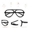 AMOMOMA 3 Pack Retro Oversized Aviator Reading Glasses for Women Men,Classic Large Reader Blue Light Computer Frame AM6111 C1+C2+C3 3.0 X view 4