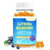 20mg Lutein & Zeaxanthin Gummies with Bilberry, Astaxanthin, Omega 3, Vitamin C, E - Sugar Free Eye Health Supplement for Adults & Kids - Dry Eye Relief, Vision Clarity, Macular Support view 1