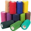 12 Rolls Colorful Set of Self Adhesive Bandage Wrap, Vet Tape, 4" Wide X 5 Yards Long (12 Colors) view 1