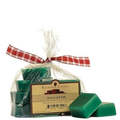 Balsam Fir Scented Wax Melts Candle for Wedding/Dinner, Holiday Event, Home Decoration, 6 oz, 1 15/16 in. Wide x 5/8 in. Thick per Piece, 1 Bag of 10 Pieces