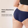 KNIX Super Leakproof Bikini - Period Underwear for Women - Machine Washable, Reusable - Midnight, Small (1 Pack) view 3