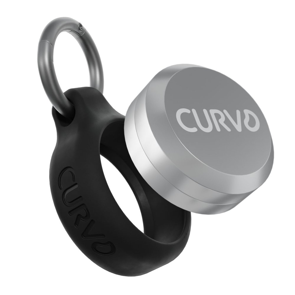 CURVD Premium Carrying Case Durable Travel Keychain Container, Medicine Pill Organizer & Travel Pill Box, Small Waterproof Holder for Pills, Earplugs, Jewelry, Compatible with Loop, Vibes & Eargasm