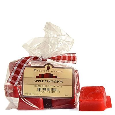 3 Bags of Apple Cinnamon Scented Wax Melts Candle for Wedding/Dinner, Holiday Event, Home Decoration, 6 oz, 1 15/16 in. Wide x 5/8 in. Thick per Piece, 1 Bag of 10 Pieces