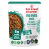 Eat Regal Ready to Eat Veg Fried Rice, 8g Protein per Pouch, 1.5 Minutes Microwave Rice, Zero Cholesterol, Savory Vegetable Flavor, Non-GMO Ingredients, Gluten-Free, Halal & Kosher, BPA-Free Pouch, 8.8 oz Pack of 6 view 1