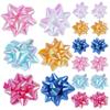 Abaodam 50pcs Box Star Pull Flower Ribbon Boxing Day Holiday Decoration Bow Present Bows for Presents Wine Bottles Pull Bows Gradient Bows Present Basket Pull Bows Mini Plastic Flower Pp view 1