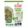 Eat Regal Cilantro & Lime Rice Ready to Eat in 1.5 Minutes Microwave Pouch, 7 Clean Non-GMO Ingredients, 6.6g Protein, No Clump & No Kneading, 8.8 oz  Shelf Stable Side Dish, 8.8oz Pack of 6 view 1