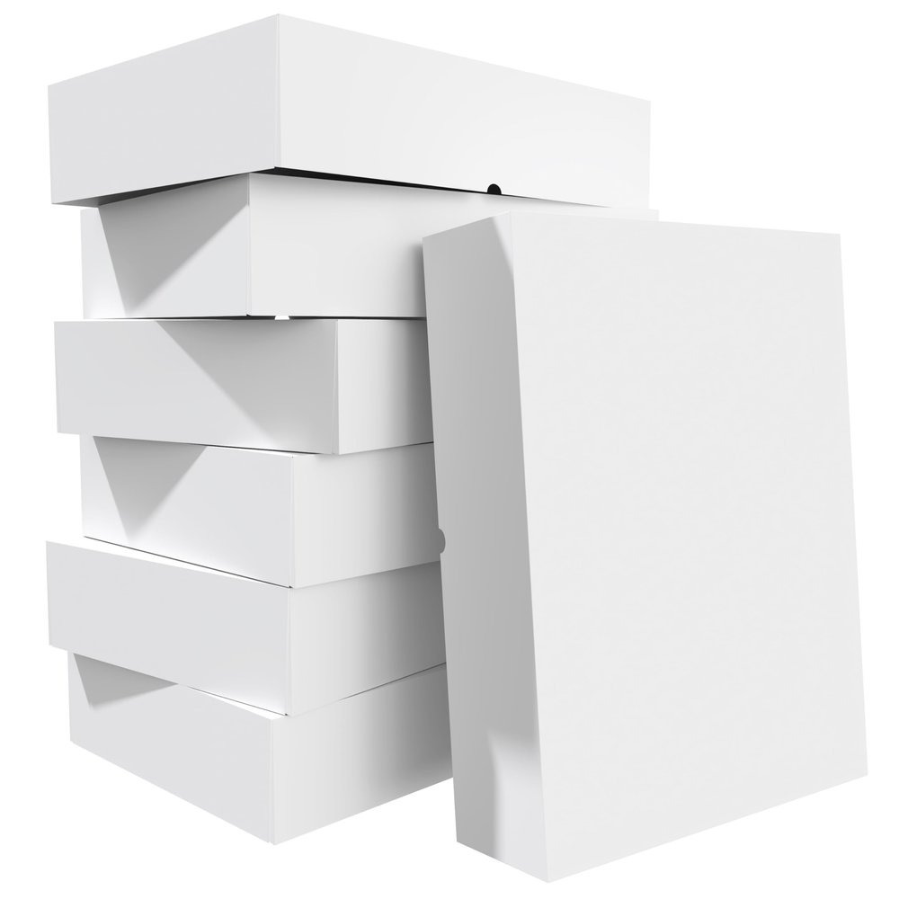 24 Packs Extra Large Gift Box with Lids for Presents, 17x11x4 Inch White Clothing Boxes for Wrapping Gifts, Robes, Shirts, Sweater Cardboard Boxes Bulk for Christmas, Birthday - Cajas Para Regalos