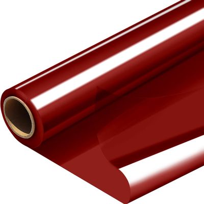 PerkHomy Folio Colored Cellophane Wrap Roll 32" x 50' Folded 3 Mil Thick Cellophane For Gift Basket Treats Goodie Wrapping Craft Flower Bouquet Plastic