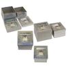 Expo International Value Pack of Hologram Set with Decorative Angel Sequin Applique/P Gift Boxes, Silver