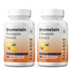 Balancebreens Bromelain 500mg Veggie Capsules  2400 GDU Pineapple Extract Supplement for Joint Support, Natural Swelling Support, and Healthy Digestion  180 Capsules Made in USA view 1