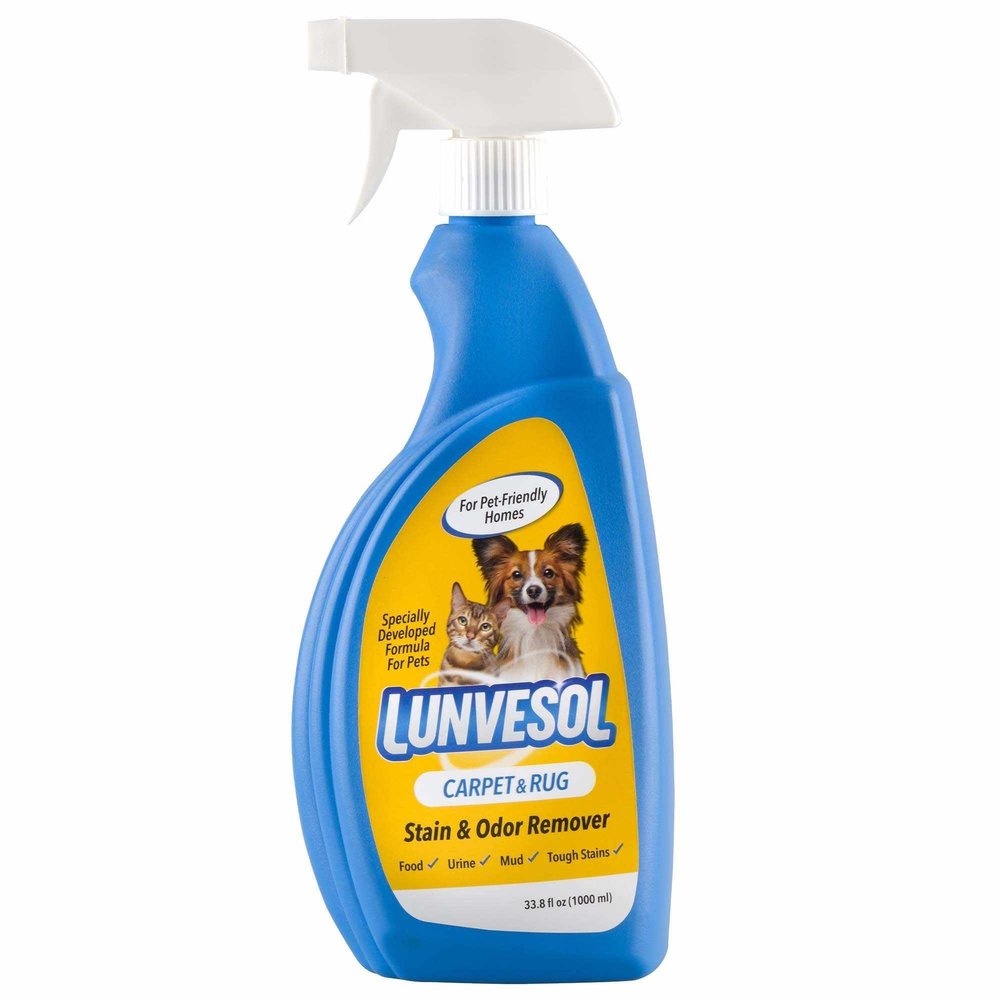 Hauteloom Pet Stain & Odor Remover Solution for Area Rugs, Carpets - Special Formula For Pets -1000ml