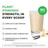 POWERLIFE High Impact Plant Protein Powder with 3000 MG of HMB, Plant-Based, No Sugar Added, Vegan, Keto Friendly, Non-GMO (Vanilla - New Formula) view 2