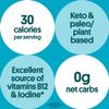 Gimme Seaweed - Sea Salt - Organic Roasted Seaweed Sheets - Keto, Vegan, Gluten Free - Great Source of Iodine & Omega 3s - Healthy On-The-Go Snack for Kids Adults 4 Count view 2