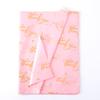 100 Sheet Thankyou Gift Wrapping Tissue Paper 14x20 Recyclable Pink with Metallic Gold Packaging Bag for Wedding Birthday Showers Art Craft Party Favor Decoration view 1
