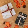 100 Sheet Thankyou Gift Wrapping Tissue Paper 14x20 Recyclable Black with Metallic Gold Packaging Bag for Wedding Birthday Showers Art Craft Party Favor Decoration view 2