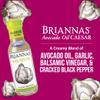 BRIANNAS - Avocado Oil Caesar Dressing - Nutrient Rich, Keto Friendly, Dairy Free Salad Dressing made with 100% Avocado Oil - 10 oz. Bottles - 6 Pack view 3