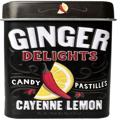 Big Sky Ginger Delights Cayenne-Lemon Mints - Pack of 12