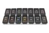 7 Day Weekly Pill AM PM Organizer, ShysTech Large Pill Case Pill Box for Pills/Vitamin/Supplements/Medication (Separable, Small Black) view 1