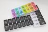 7 Day Weekly Pill AM PM Organizer, ShysTech Large Pill Case Pill Box for Pills/Vitamin/Supplements/Medication (Separable, Small Black) view 4