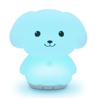 Mindfulness 'Breathing Puppy' | 4-7-8 Guided Visual Meditation Breathing Light | 3 in 1 Device with Night Light & Noise Machine for ADHD Anxiety Stress Relief Sleep - Gift for Kids Adult Women Men