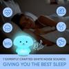 Mindfulness 'Breathing Puppy' | 4-7-8 Guided Visual Meditation Breathing Light | 3 in 1 Device with Night Light & Noise Machine for ADHD Anxiety Stress Relief Sleep - Gift for Kids Adult Women Men view 4