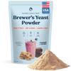 Mommy Knows Best Brewer's Yeast Powder for Lactation Support for Breastfeeding | Mild-Tasting, Debittered, Delicious in Lactation Cookies, Smoothies, Lactation Recipes, Gluten-Free, 10 oz view 1