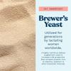 Mommy Knows Best Brewer's Yeast Powder for Lactation Support for Breastfeeding | Mild-Tasting, Debittered, Delicious in Lactation Cookies, Smoothies, Lactation Recipes, Gluten-Free, 10 oz view 2