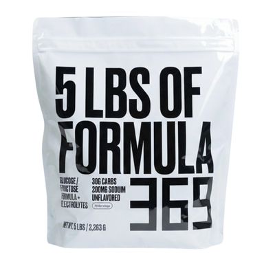 Formula 369 High Carbohydrate Sports Fuel Value Size 5 lb (73 Servings) for Energy & Hydration Unflavored Sports Drink Mix Vegan, Allergen-Free