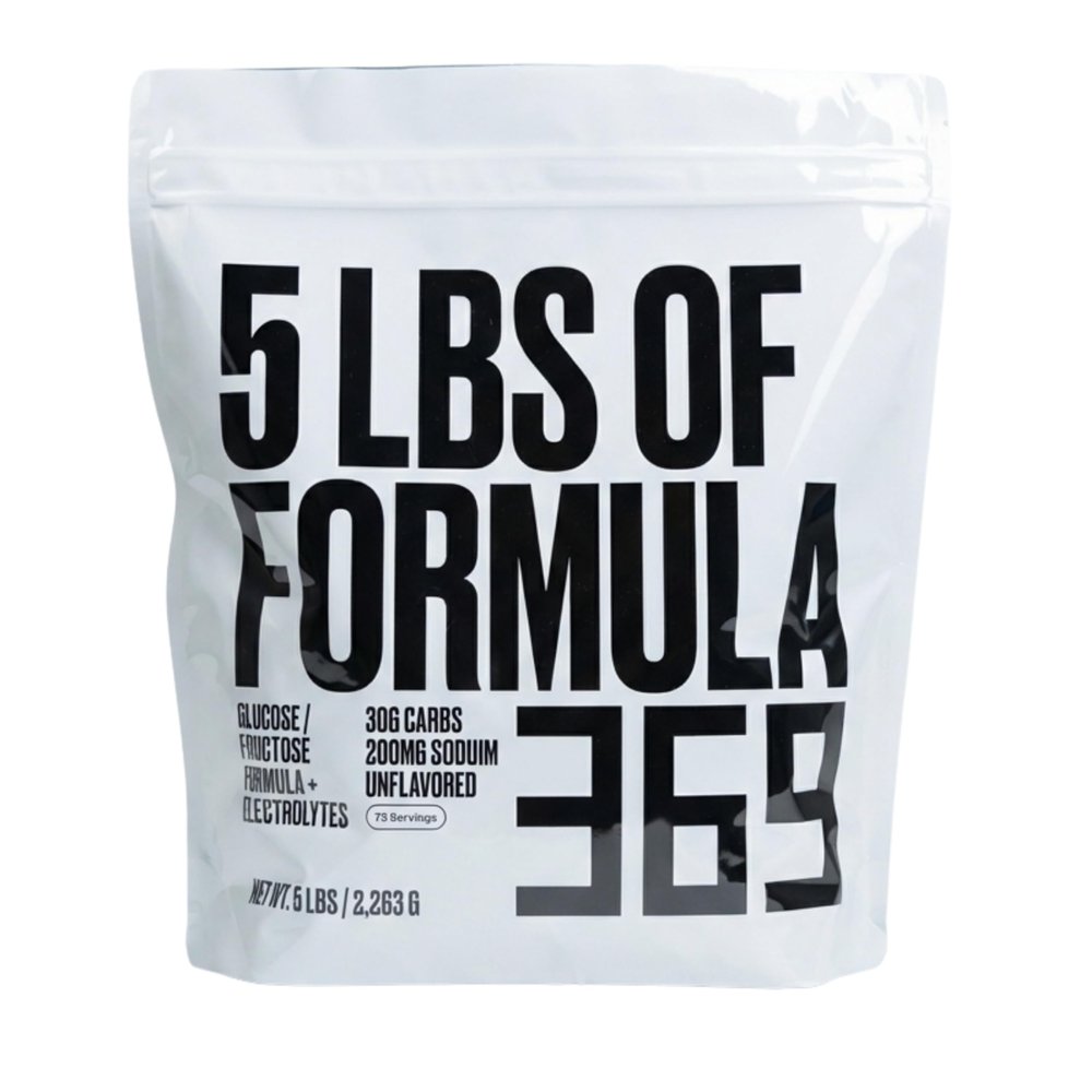 Formula 369 High Carbohydrate Sports Fuel Value Size 5 lb (73 Servings) for Energy & Hydration Unflavored Sports Drink Mix Vegan, Allergen-Free