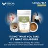 Renova Worldwide CellularTea Organic Detox Tea - Caffeine-Free Cleansing Tea for Everyday Detox, Gut Cleanse, Digestive Health and Immunity Support - 48 Servings view 3