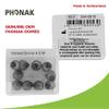 Phonak Vented 4.0 Dome Medium (0.35 inch=9mm) 10 Domes, Genuine OEM Switzerland Replacement by Sonova, Hearing Aid Domes for Phonak Audeo Marvel Paradise Lumity Accessories -1 Pack/10 Domes Total view 3