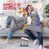 Healifty 1set Broom and Dustpan Handle for Easy Cleaning Home Office and Kitchen Soft Bristles for Efficient Dust Collection and Versatile Use view 3