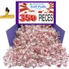 SOFT PEPPERMINT PUFFS | Sweet Stripes Soft Peppermints Puffs | Individually Wrapped Classic Peppermint Flavored Red and White Candy | Refreshingly Soft Melt-Away Mints, Made With Real Reppermint | (3.8 LBS) view 1