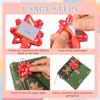 70pcs Christmas Pull Bows 2 Inch Star Ribbon Bows Present Pull Bow Wrapping Basket Bag Bows for Xmas Birthday Anniversary Party Supplies (Mixed Color) view 3