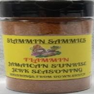 Jamaican Sunrise Jerk Dry Rub (Flammin, 16 ounce)