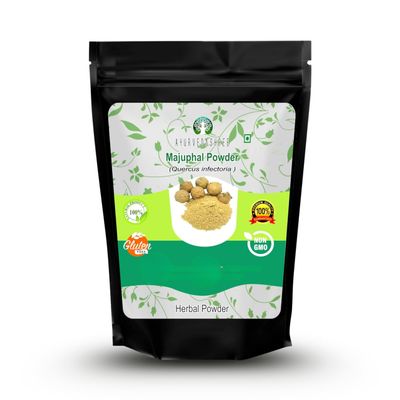 AYURVEDASHREE Majuphal Powder 100 Gm | Galnuts Powder (Quercus infectoria) | 100% Pure Quercus Infectoria/Majuphal/Manjakani