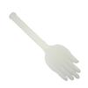 KALLORY 2pcs Plastic Health Massage Hammer Palm-Shaped for Fitness Therapy and Fatigue Relief for Back and Neck Massage White view 2
