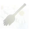 KALLORY 2pcs Plastic Health Massage Hammer Palm-Shaped for Fitness Therapy and Fatigue Relief for Back and Neck Massage White view 4
